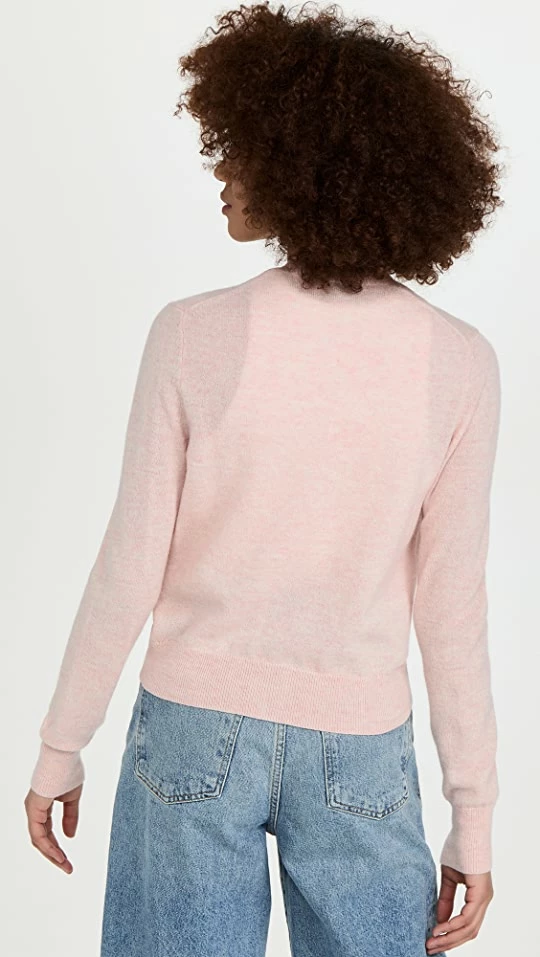Coupon ✨ Acne Studios Crew Neck Cardigan Faded Pink Melange ✨ 4 Coupon ✨ Acne Studios Crew Neck Cardigan Faded Pink Melange ✨ - Image 2