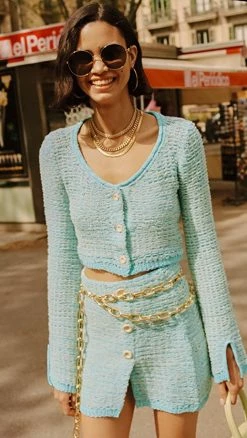 Brand new 🛒 Acne Studios Aqua Cardigan Aqua Blue 🎁