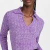 Brand new ❤️ Acne Studios Marled Knitwear Sweater Purple/Grey 🤩