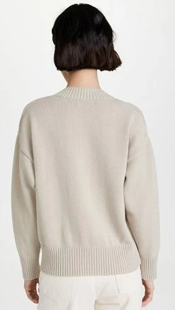 Best Pirce ❤️ AMI ADC V Neck Sweater Beige/White 👍 -Christopher Esber shop amidb3003516777 1647525918605 2 0. UX540 . QL90