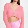 Budget ✨ Anna October Lilou Mohair Cardigan Pink ✨ -Christopher Esber shop aocto300931a561 1661200506515 2 0. UX540 . QL90