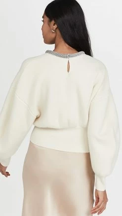 Buy 🧨 Alexander Wang Pullover With Crystal Tubular Necklace Ivory ✨ -Christopher Esber shop awang436581a530 1632936546978 2 0. UX540 . QL90