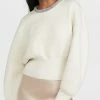 Buy 🧨 Alexander Wang Pullover With Crystal Tubular Necklace Ivory ✨