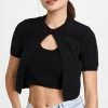 Cheap 😍 Alexander Wang Twinset Hybrid Halter Cardigan Pullover Black 🛒 -Christopher Esber shop awang438151cd2d 1669828851775 2 0. UX540 . QL90