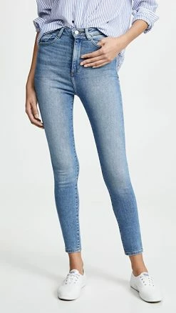 Budget 🌟 DL1961 Chrissy Ultra High Rise Skinny 👖 Jeans Weymouth 👍