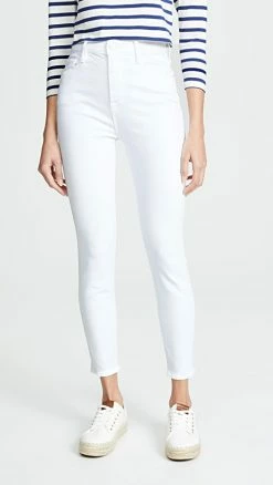 Cheapest 🛒 FRAME Ali High Rise Cigarette 👖 Jeans Blanc ⭐