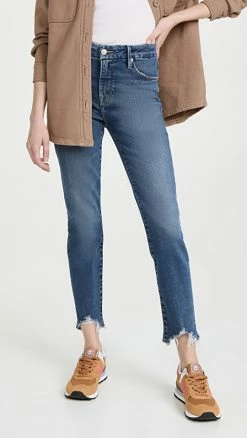 Brand new 🎁 Good American Good Legs Cigarette 👖 Jeans Blue842 🎉