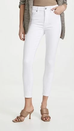 Cheapest ⌛ Good American Good Legs Crop 👖 Jeans White001 🎉