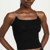 Best Pirce 🛒 Jonathan Simkhai Genevieve Rib Chain Tank Top Black 👍 -Christopher Esber shop jondb310031cd2d 1665162372779 2 0. UX540 . QL90