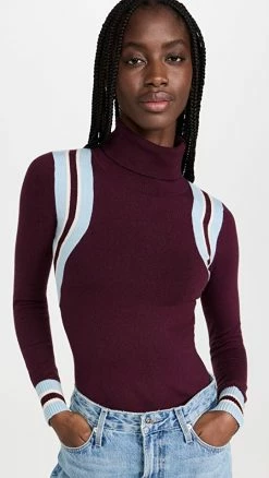 Top 10 ๐ฅ JoosTricot Chevron Turtleneck Monogram Chevron ๐ฏ