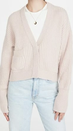 Coupon 🔔 Le Kasha Monaco Cashmere Cardigan Dusty Pink 🎉