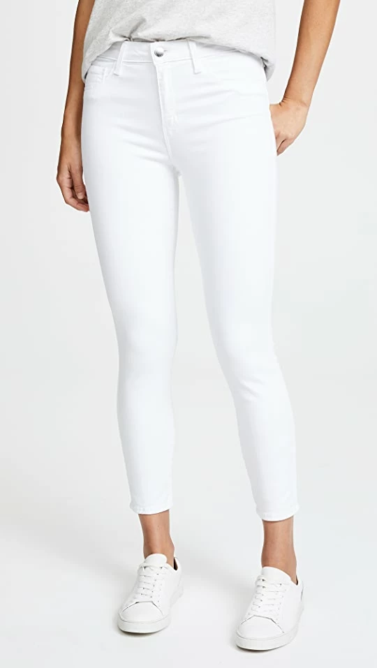 Cheap 🥰 L'AGENCE Margot High Rise Skinny 👖 Jeans Blanc ⭐ 3 Cheap 🥰 L'AGENCE Margot High Rise Skinny 👖 Jeans Blanc ⭐