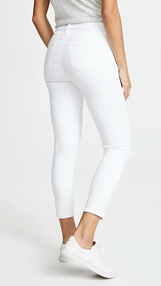 Cheap 🥰 L'AGENCE Margot High Rise Skinny 👖 Jeans Blanc ⭐ 4 Cheap 🥰 L'AGENCE Margot High Rise Skinny 👖 Jeans Blanc ⭐ - Image 2