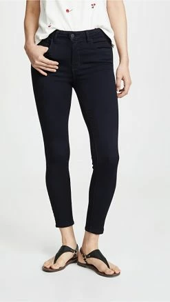 Buy 🥰 L'AGENCE Margot High Rise Lightweight Ankle Skinny 👖 Jeans Metro 🎉