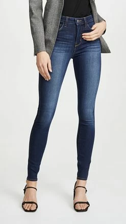 Best Sale 🤩 L'AGENCE Marguerite Skinny 👖 Jeans Baltic 🥰