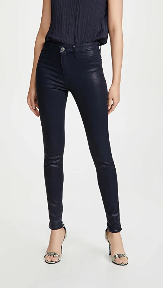 Hot Sale 🛒 L'AGENCE Marguerite High Rise 🧥 Coated Skinny 👖 Jeans Navy 🧥 Coated ✔️ 3 Hot Sale 🛒 L'AGENCE Marguerite High Rise 🧥 Coated Skinny 👖 Jeans Navy 🧥 Coated ✔️
