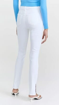 Cheapest ✔️ L'AGENCE Josie High Rise Skinny 👖 Jeans Blanc ✨ -Christopher Esber shop lgenc3152214757 1647612141203 2 0. UX540 . QL90