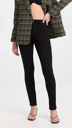 Flash Sale 🛒 L'AGENCE Joetta Back Zip Skinny 👖 Jeans Black 💯