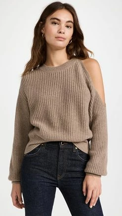 Outlet 🌟 LISA YANG Leora Cashmere Sweater Mole 😉