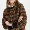 Promo 🔔 Molly Goddard Oversized Fair Isle Sweater Grey Fairisle ❤️ -Christopher Esber shop mgodd30005198cf 1665784356548 2 0. UX540 . QL90