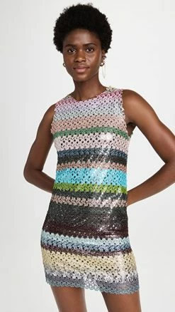 Discount ✔️ Missoni Sleeveless 👗 Dress Urban Multi 👏