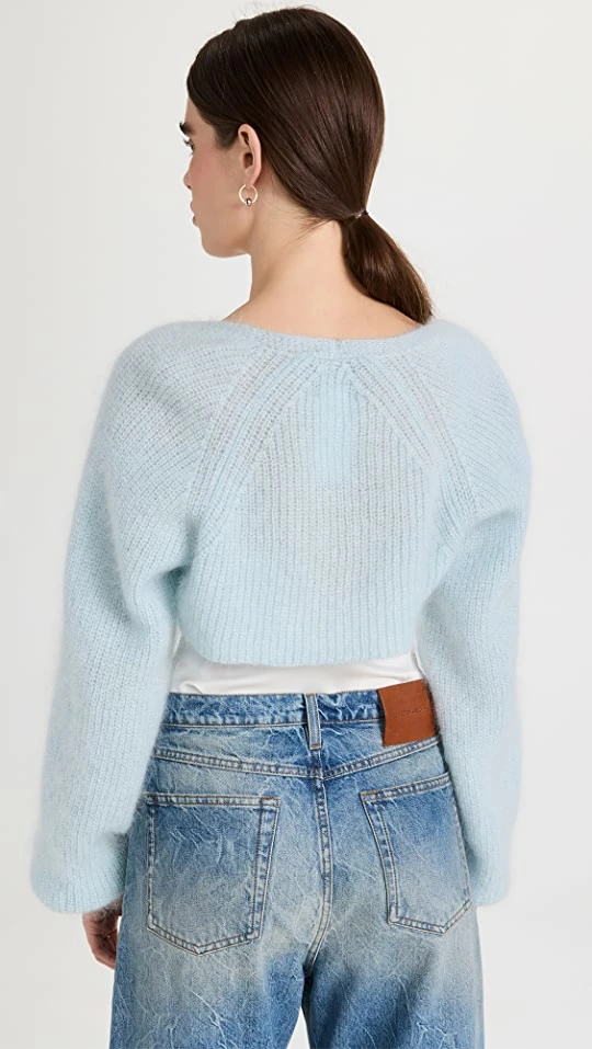 Buy ๐ฅฐ Marc Jacobs Mohair Bolero Cardigan Light Blue ๐ฅ 4 Buy ๐ฅฐ Marc Jacobs Mohair Bolero Cardigan Light Blue ๐ฅ - Image 2