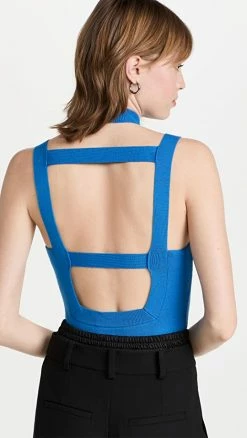 Flash Sale 🔔 Monse Cut Out Knit Top Azure ⭐ -Christopher Esber shop mnsee3039212670 1645481807493 2 0. UX540 . QL90