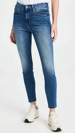 Flash Sale ❤️ MOTHER The Looker Ankle Fray 👖 Jeans Healing Jar 🛒