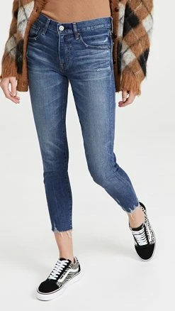 New 🌟 MOUSSY VINTAGE Tyrone Skinny Blue 👖 Jeans 🌟