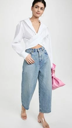 Budget 🎉 MOUSSY VINTAGE Tapered 👖 Jeans Light Blue ⌛