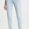 Buy 🥰 MOUSSY VINTAGE Mv Naval Tapered-Mid 👖 Jeans Light Blue 🌟