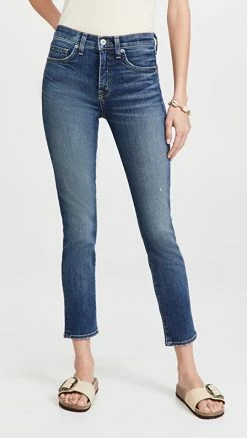 Wholesale ✔️ Nili Lotan Mid Rise Jean Classic Wash 🌟