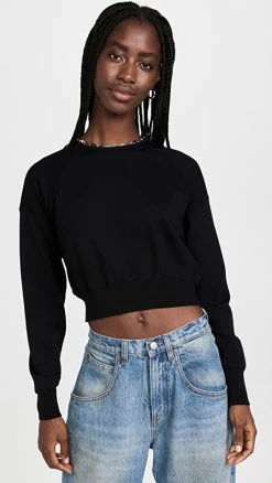 Cheap 😀 Paco Rabanne Chain Pullover Black 👍