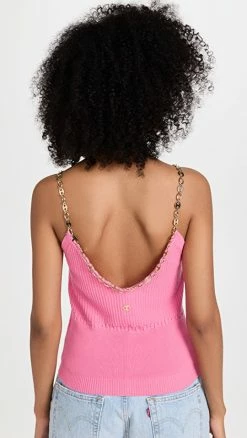 Brand new 😀 Paco Rabanne Chain Crop Top Bright Pink ✔️ -Christopher Esber shop pacoo3040611933 1661455810474 2 0. UX540 . QL90