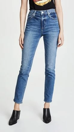 Cheapest 🌟 PAIGE High Rise Sarah Slim 👖 Jeans Embarcadero 😍
