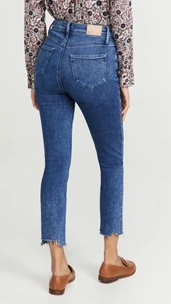 Brand new 💯 PAIGE Sarah Slim Crop 👖 Jeans Skysong W/ Distressed Hem 🔔 -Christopher Esber shop pdeni413011c02c 1628783517657 2 0. UX540 . QL90