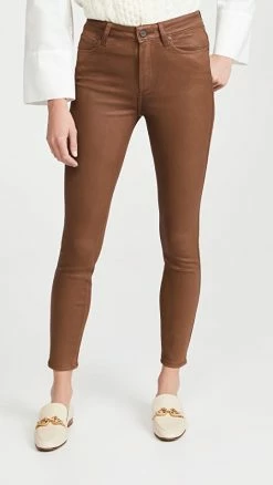 Buy ✨ PAIGE Hoxton Ankle 👖 Jeans Cognac Luxe 🧥 Coating 😍