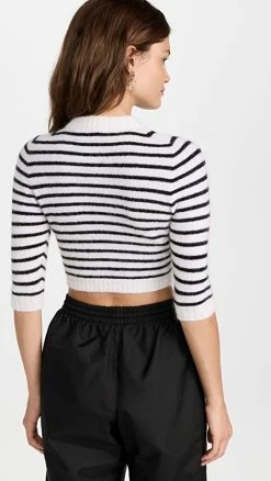 Budget 👏 Philosophy Di Lorenzo Serafini Striped Knit Sweater Fantasy Print White ✔️ -Christopher Esber shop philo4060864993 1660846616721 2 0. UX540 . QL90