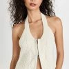 Best Sale 😍 3.1 Phillip Lim Zip Front Cable Halter Ant. White 🎉 -Christopher Esber shop phlii2440589178 1655139977892 2 0. UX540 . QL90