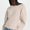 Top 10 👏 3.1 Phillip Lim Crew Neck Scallop Trim Pullover Taupe 🎁 -Christopher Esber shop phlii2444711876 1662661588269 2 0. UX540 . QL90