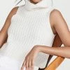 Wholesale 🎉 Sablyn Saige Sleeveless Cashmere Sweater Gardenia 🔔