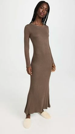 Coupon ✔️ Sablyn Shiloh 👗 Dress Swiss Brown 😀