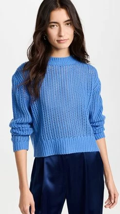 Coupon 🛒 Sablyn Marci Cashmere Sweater Provence ⭐