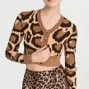Hot Sale 🔔 Sergio Hudson Cropped Cardigan Abstract Animal Print 🥰 -Christopher Esber shop sehud3000728642 1657927501071 2 0. UX540 . QL90