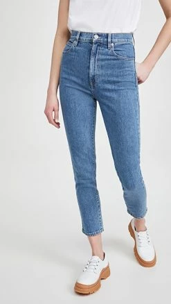 New 🛒 SLVRLAKE Beatnik Ankle 👖 Jeans Forever Blue 🌟