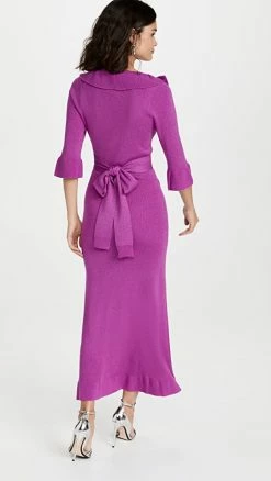 Promo 🌟 The Vampire's Wife The Metallic Gloria 👗 Dress Raspberry 🎁 -Christopher Esber shop tvamp3003912094 1639758862364 2 0. UX540 . QL90