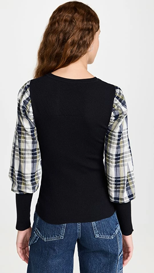 Discount 😉 Veronica Beard Leila Pullover Top Navy 🥰 4 Discount 😉 Veronica Beard Leila Pullover Top Navy 🥰 - Image 2