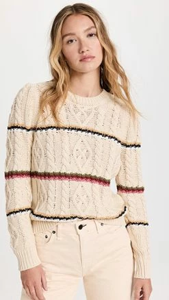 New 💯 Veronica Beard Bruna Pullover Multi 🎁