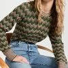 Best Pirce 😉 Veronica Beard Davignon Sweater Army Multi 🥰
