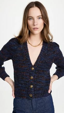 Cheapest ✨ Veronica Beard Amosa Cardigan Navy ✔️